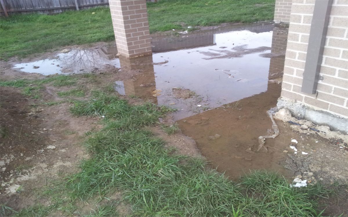 Building site drainage, a case of gross negligence Building Expert