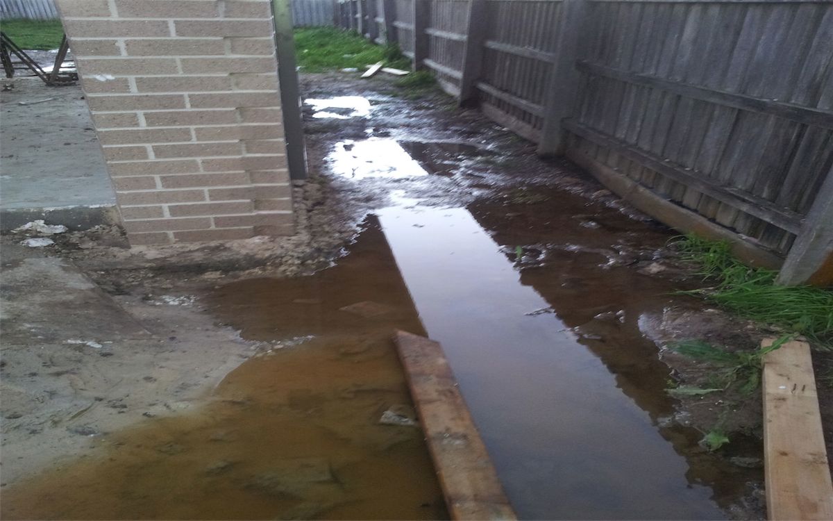 Building site drainage, a case of gross negligence Building Expert
